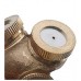 Brass  Sprayer head with three  Nozzles and 1/2 inch male threaded Inlet